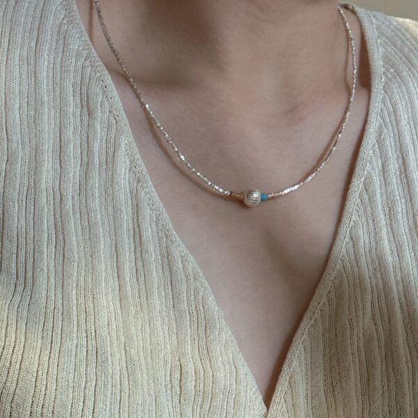Wholesale 925 Sterling Silver  Bead Necklace - Image 6