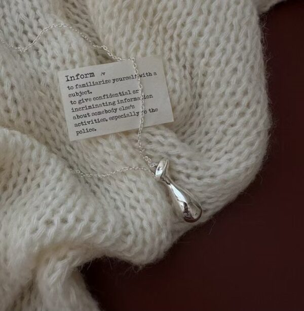 Wholesale 925 Sterling Silver Chunky Wine Pot Necklace - Image 3