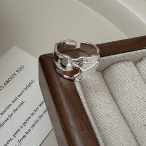 Wholesale 925 Sterling Silver Texture Ring