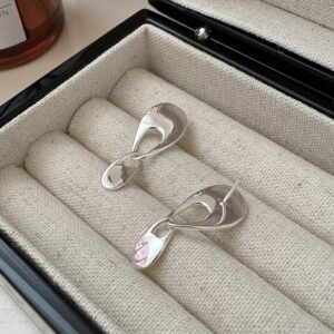 Wholesale 925 Sterling Silver Teardrop Earrings