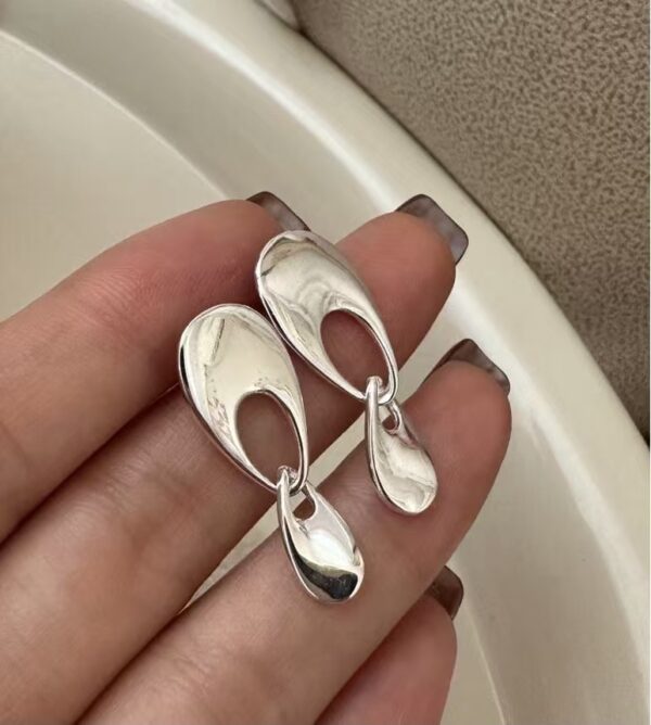Wholesale 925 Sterling Silver Teardrop Earrings - Image 3