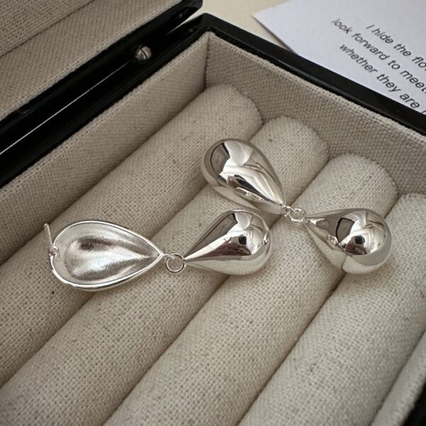 Wholesale 925 Sterling Silver Teardrop Earrings - Image 2