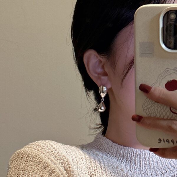 Wholesale 925 Sterling Silver Teardrop Earrings - Image 4