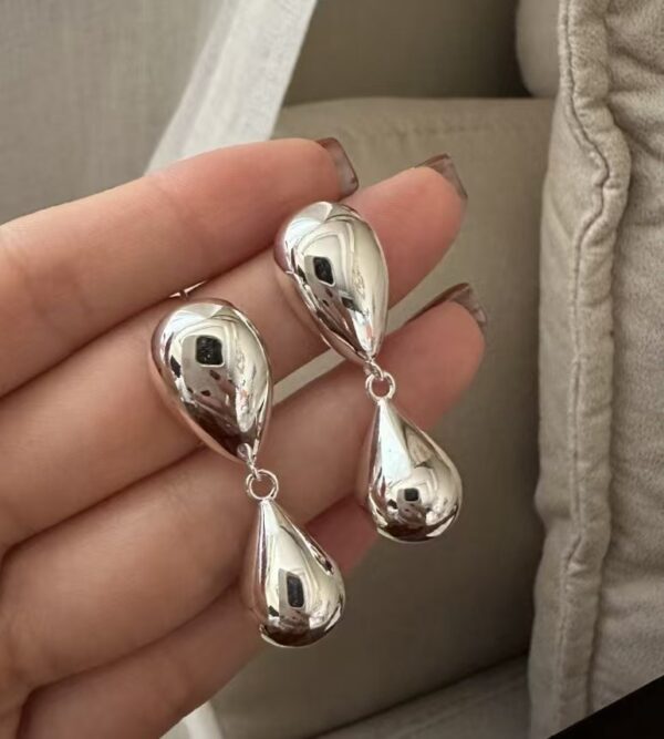 Wholesale 925 Sterling Silver Teardrop Earrings - Image 3