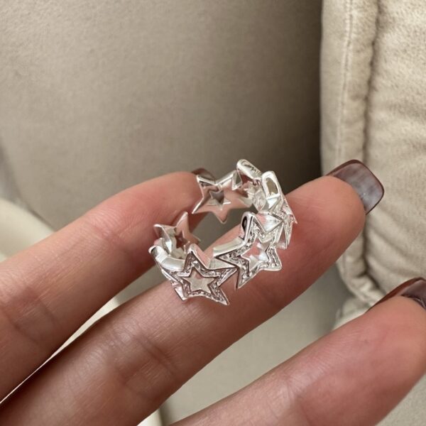 Wholesale 925 Sterling Silver Star Ring - Image 2