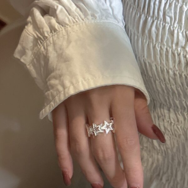 Wholesale 925 Sterling Silver Star Ring - Image 4