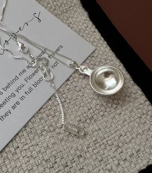 Wholesale 925 Sterling Silver Round Necklace - Image 3