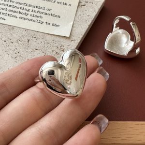 Wholesale 925 Sterling Silver Chunky Love Ring
