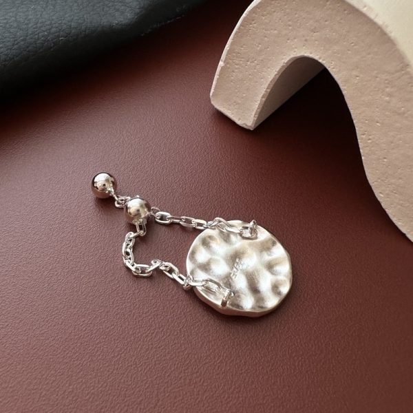 Wholesale 925 Sterling Silver Texture Adjustable Light Ring - Image 3