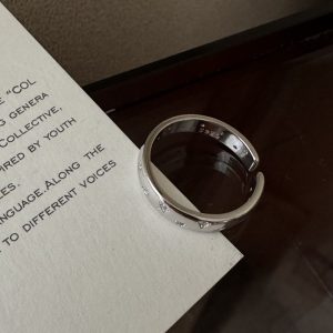 Wholesale 925 Sterling Silver Zircon Star Ring