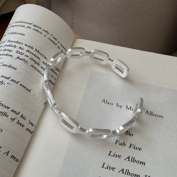 Wholesale 925 Sterling Silver Square Bangle - Image 3