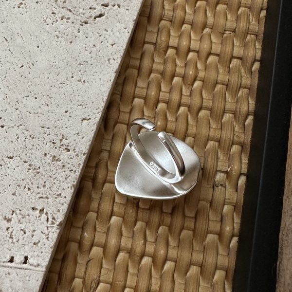 Wholesale 925 Sterling Silver Black Agate Ring - Image 2