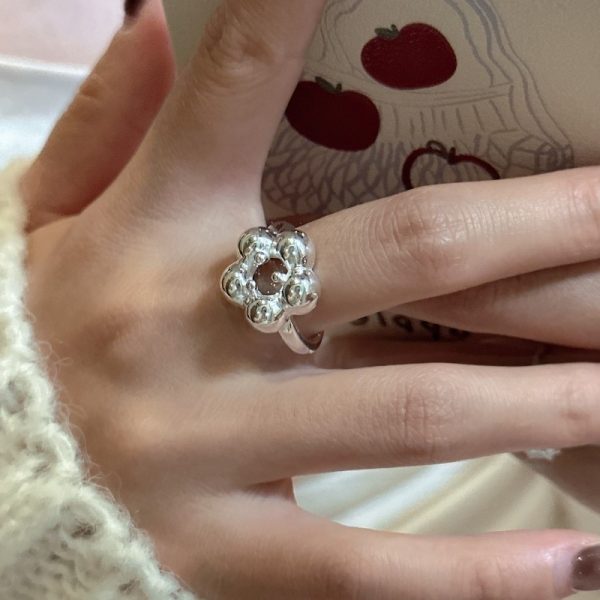 Wholesale 925 Sterling Silver Flower Ring - Image 5