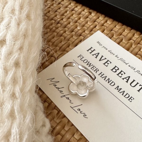 Wholesale 925 Sterling Silver Flower Ring - Image 3