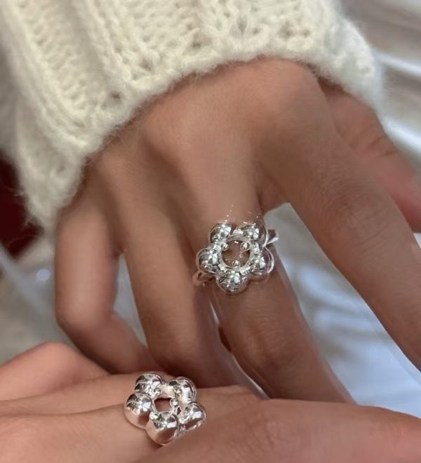 Wholesale 925 Sterling Silver Flower Ring - Image 6