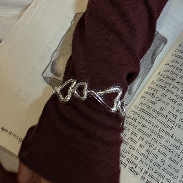Wholesale 925 Sterling Silver Love Bracelet - Image 5