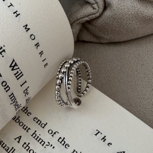 Wholesale 925 Sterling Silver Vintage Cross Ring