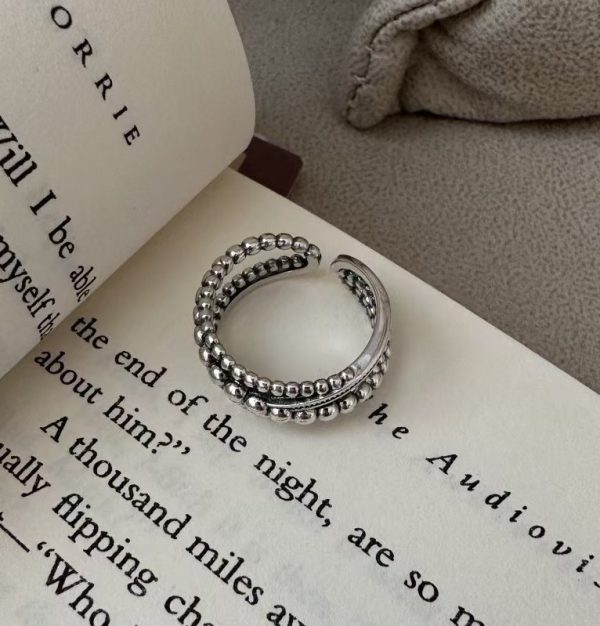 Wholesale 925 Sterling Silver Vintage Cross Ring - Image 3