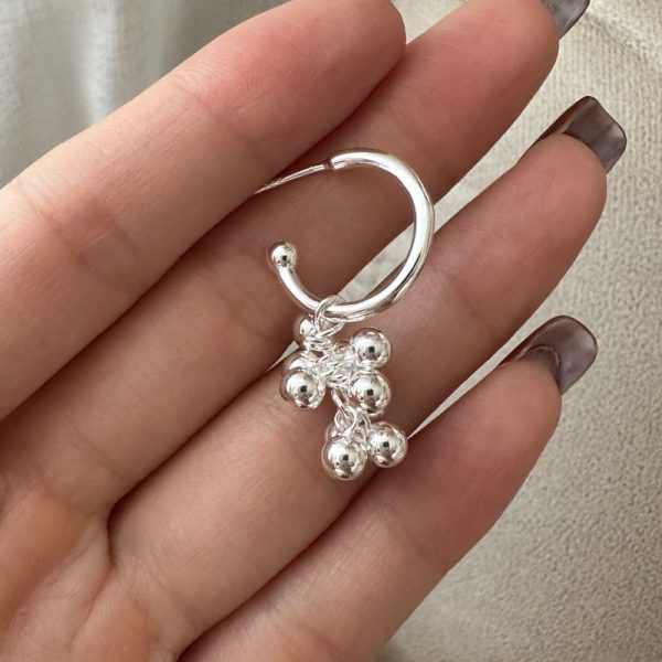 Wholesale 925 Sterling Silver Grapes Earrings - Image 2