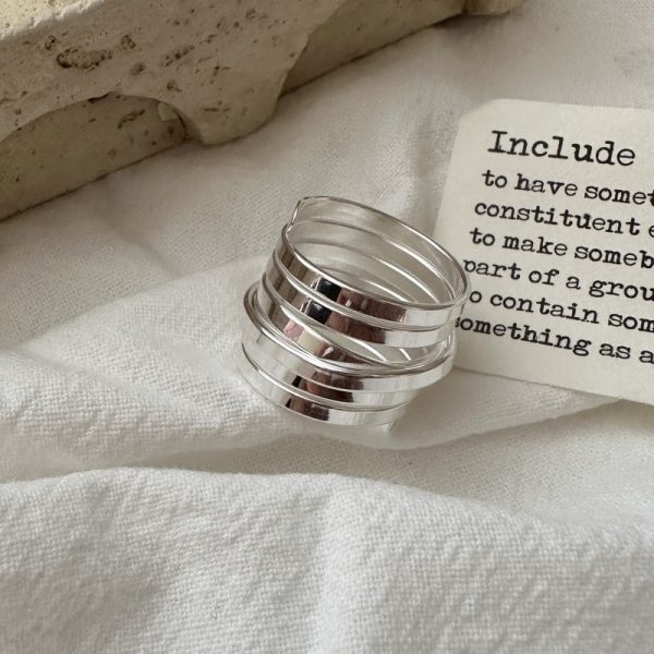 Wholesale 925 Sterling Silver Spring Ring - Image 2