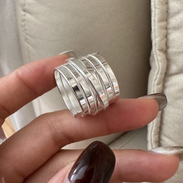 Wholesale 925 Sterling Silver Spring Ring - Image 3