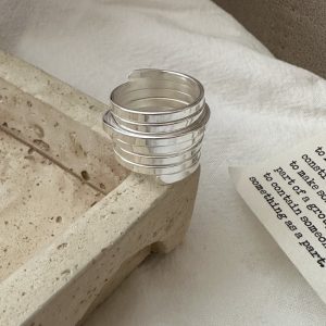 Wholesale 925 Sterling Silver Spring Ring