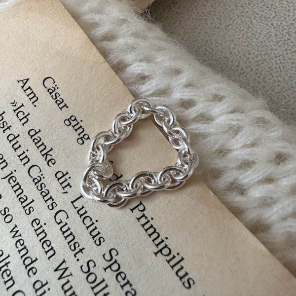 Wholesale 925 Sterling Silver Chain Ring - Image 2