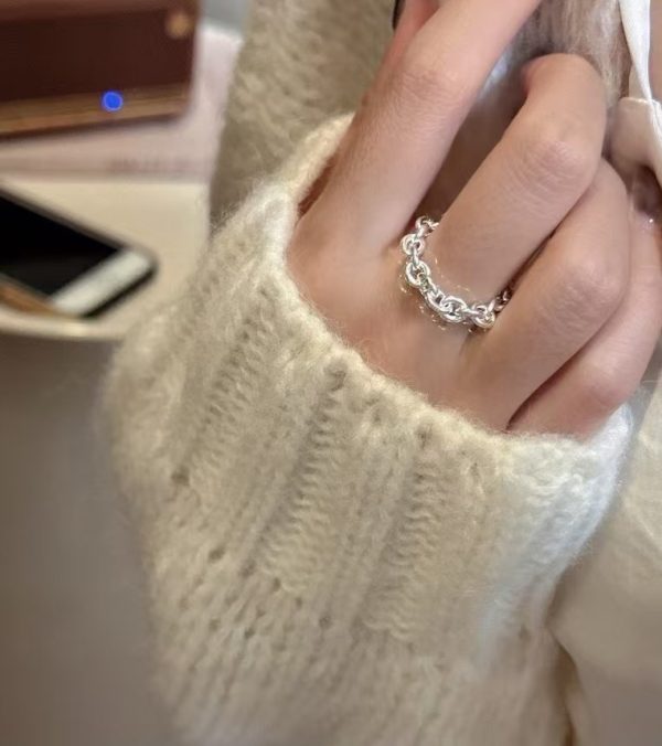 Wholesale 925 Sterling Silver Chain Ring - Image 6