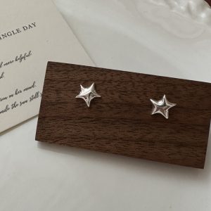 Wholesale 925 Sterling Silver Star Stud Earrings