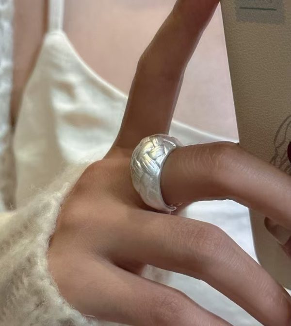 Wholesale 925 Sterling Silver Woven Ring - Image 6
