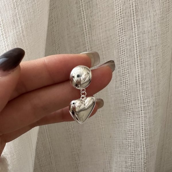Wholesale 925 Sterling Silver Love Earrings - Image 2