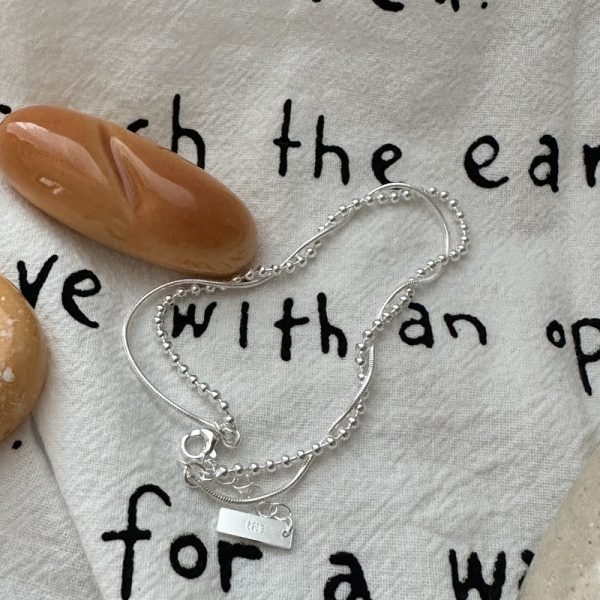 Wholesale 925 Sterling Silver Winding Bracelet - Image 3