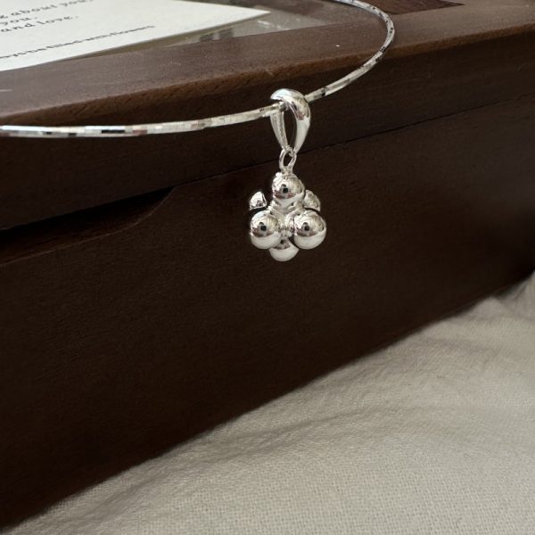 Wholesale 925 Sterling Silver Bead Choker - Image 3