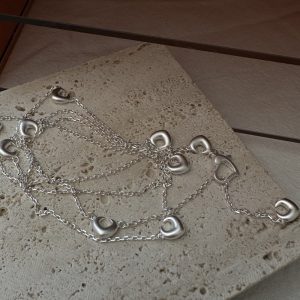 Wholesale 925 Sterling Silver Love Long Necklace