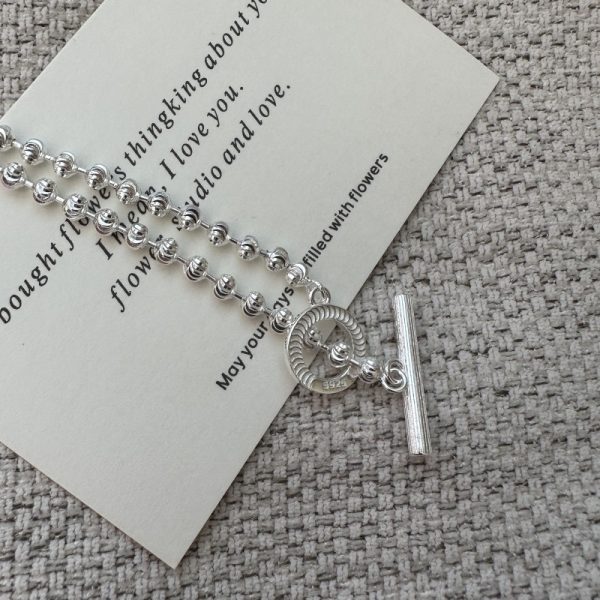 Wholesale 925 Sterling Silver Bead OT Necklace - Image 2