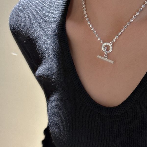 Wholesale 925 Sterling Silver Bead OT Necklace - Image 4
