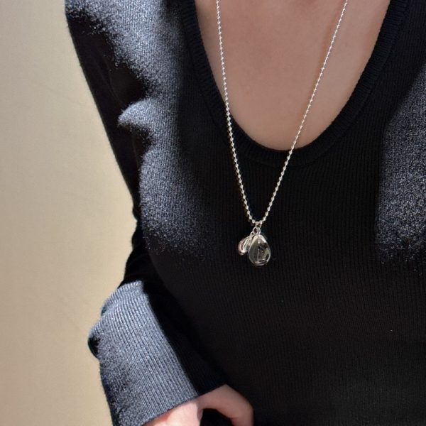 Wholesale 925 Sterling Silver Rock Crystal Quartz Drop Necklace - Image 5