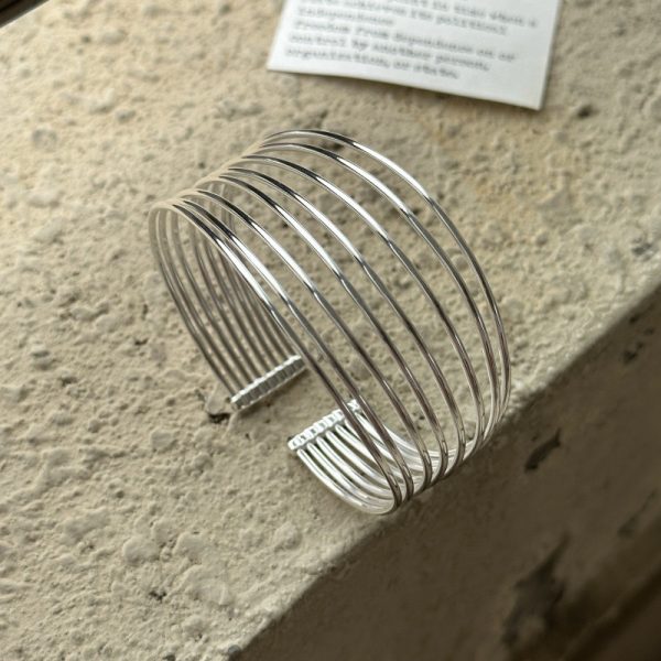 Wholesale 925 Sterling Silver Multilayer Bangle - Image 3