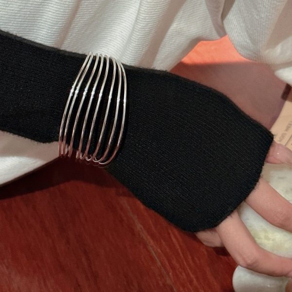 Wholesale 925 Sterling Silver Multilayer Bangle - Image 4