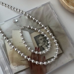 Wholesale 925 Sterling Silver Lantern Necklace & Bracelet