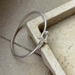 Wholesale 925 Sterling Silver Horseshoe Bangle