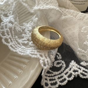 Wholesale 925 Sterling Silver Italian Brushed Ring