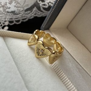 Wholesale 925 Sterling Silver Zircon Heart Ring