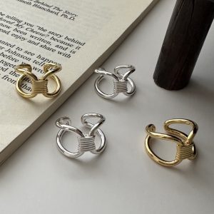 Wholesale 925 Sterling Silver Chunky Knot Ring