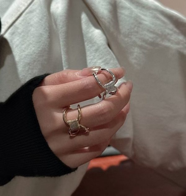 Wholesale 925 Sterling Silver Chunky Knot Ring - Image 6