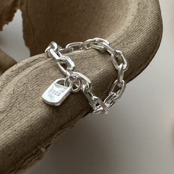 Wholesale 925 Sterling Silver Chain Ring - Image 2