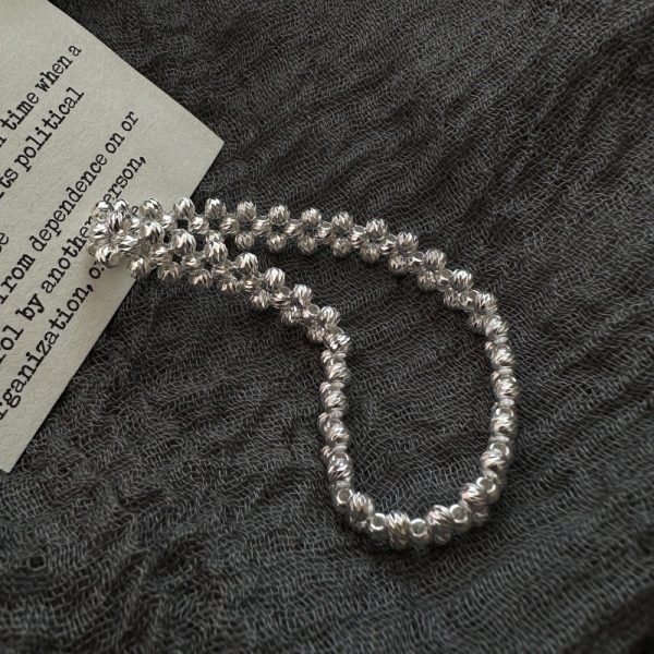 Wholesale 925 Sterling Silver CNC Bead Ring & Bracelet - Image 3