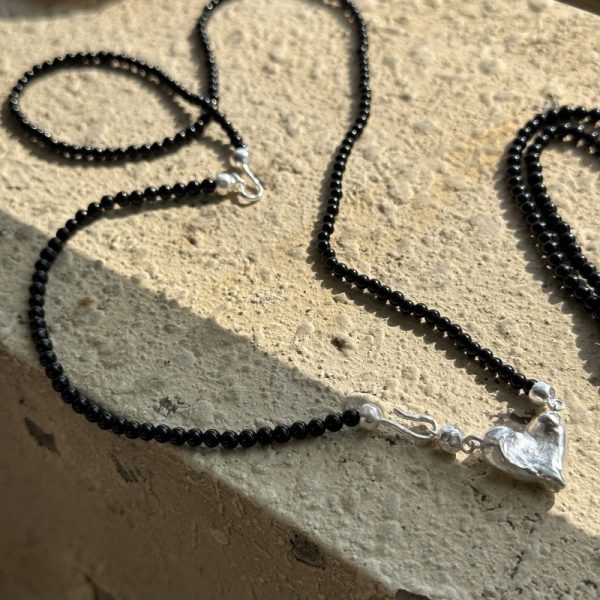 Wholesale 925 Sterling Silver Black Agate Necklace & Bracelet - Image 6