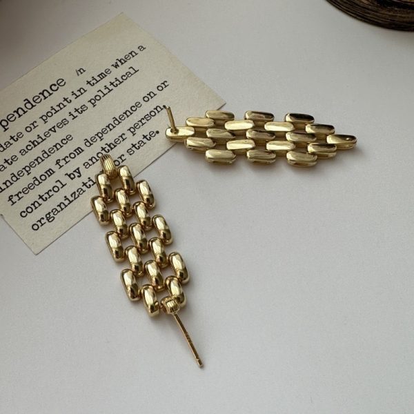 Wholesale 925 Sterling Silver Watch Strap Long Earrings - Image 3