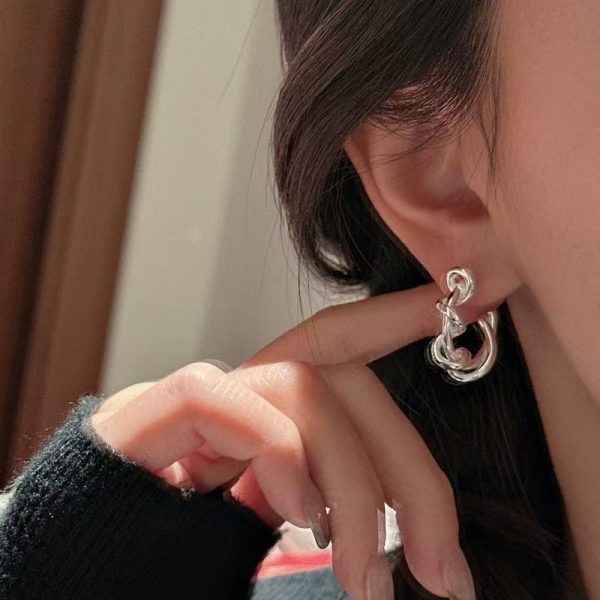 Wholesale 925 Sterling Silver Kink Earrings - Image 4